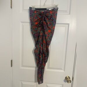 Veronica Beard Multicolor Paisley Pencil Skirt